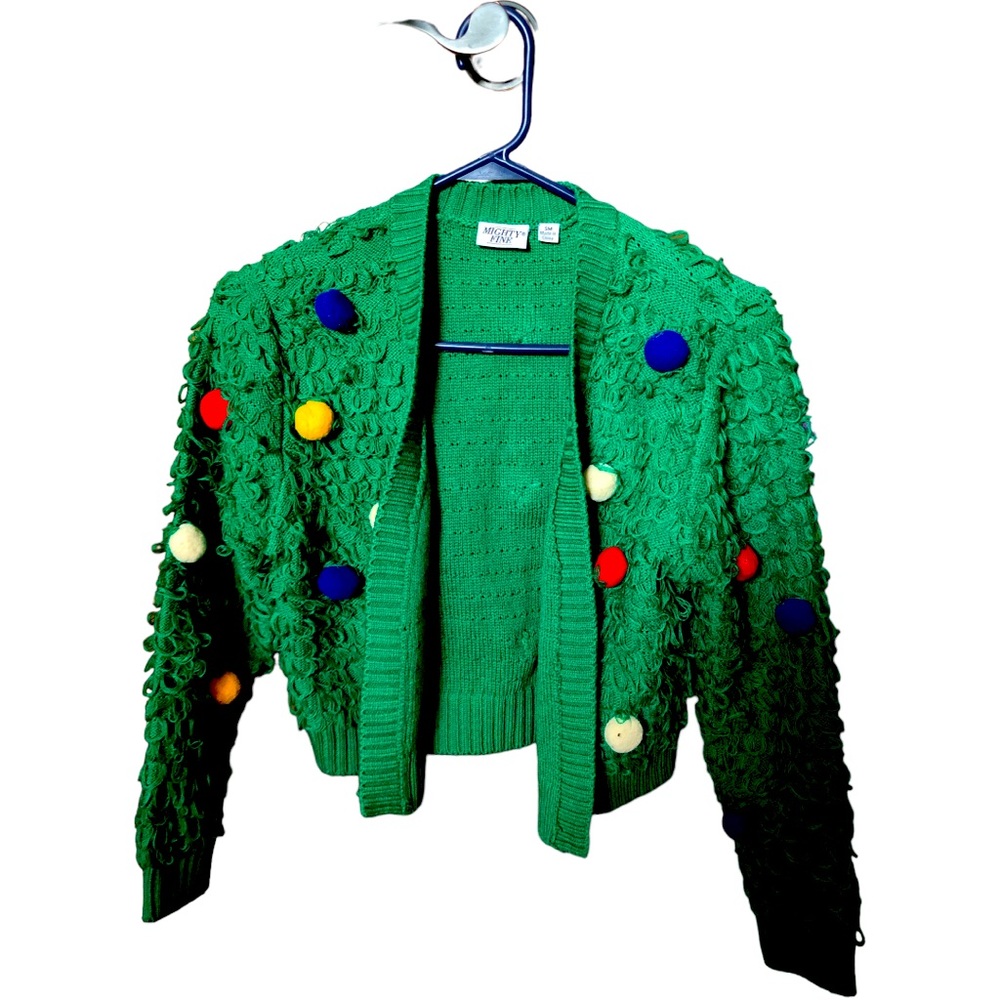 Mighty Fine Holiday Sweater Kids Size SM